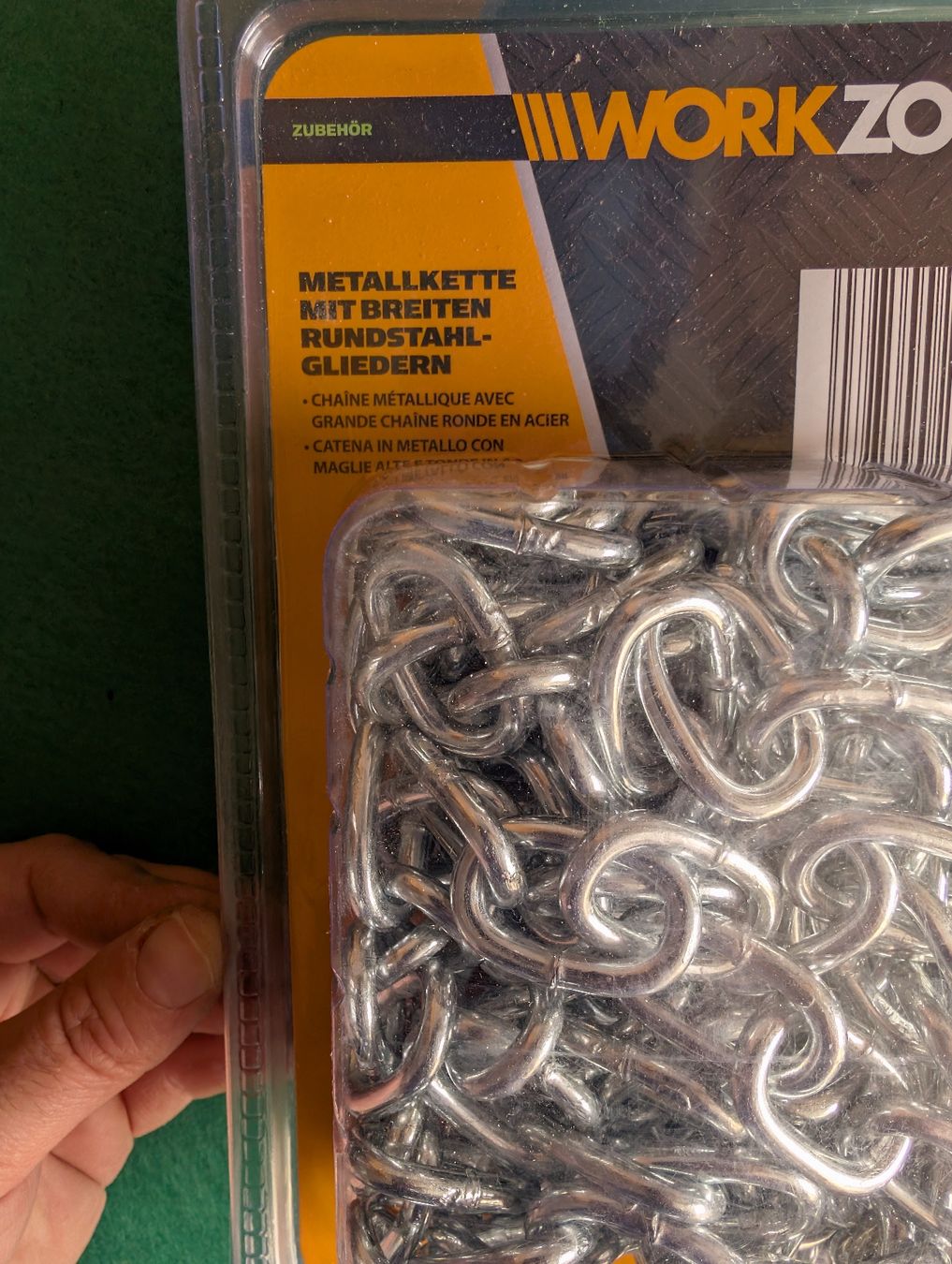 Tutti gli attrezzi: Absperr Kette Metall 3 Meter lang NEU  – Nuovo e nell'imballaggio originale da Bern venduto da berneroberlaenderin 1