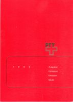 PTT JAHRBUCH 1986 OHNE MARKEN ZUM SELBER FÜLLEN - 4SPRACHIG