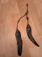 Federschmuck Haarclip im Boho Stil, neu mit Schatulle!