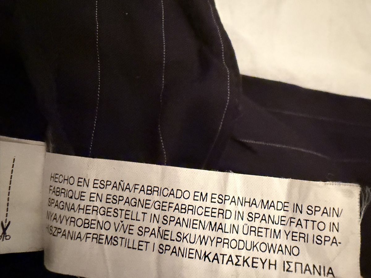 Zara Pantaloni: Gestreifte Stoffhose – Usato da Eschenbach LU venduto da Tatzi1 6