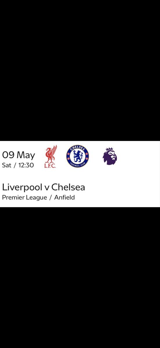 Biglietti: 3x tickets Liverpool vs Chelsea – Nuovo e nell'imballaggio originale da Payerne venduto da edu_yqz5