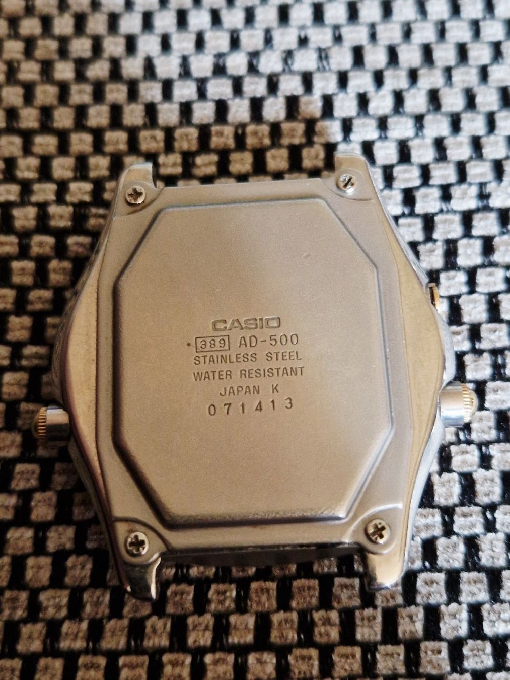 Montre Vintage Casio Yacht Timer AD-500 (Module 389) Anadigi (D ...