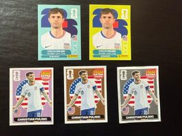 SILBER + BRONCE + LILA --- EXTRA-STICKER 2026