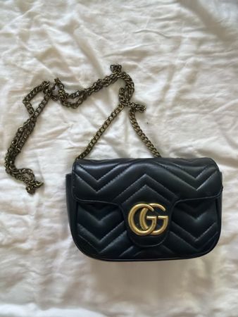Black Handbag GG