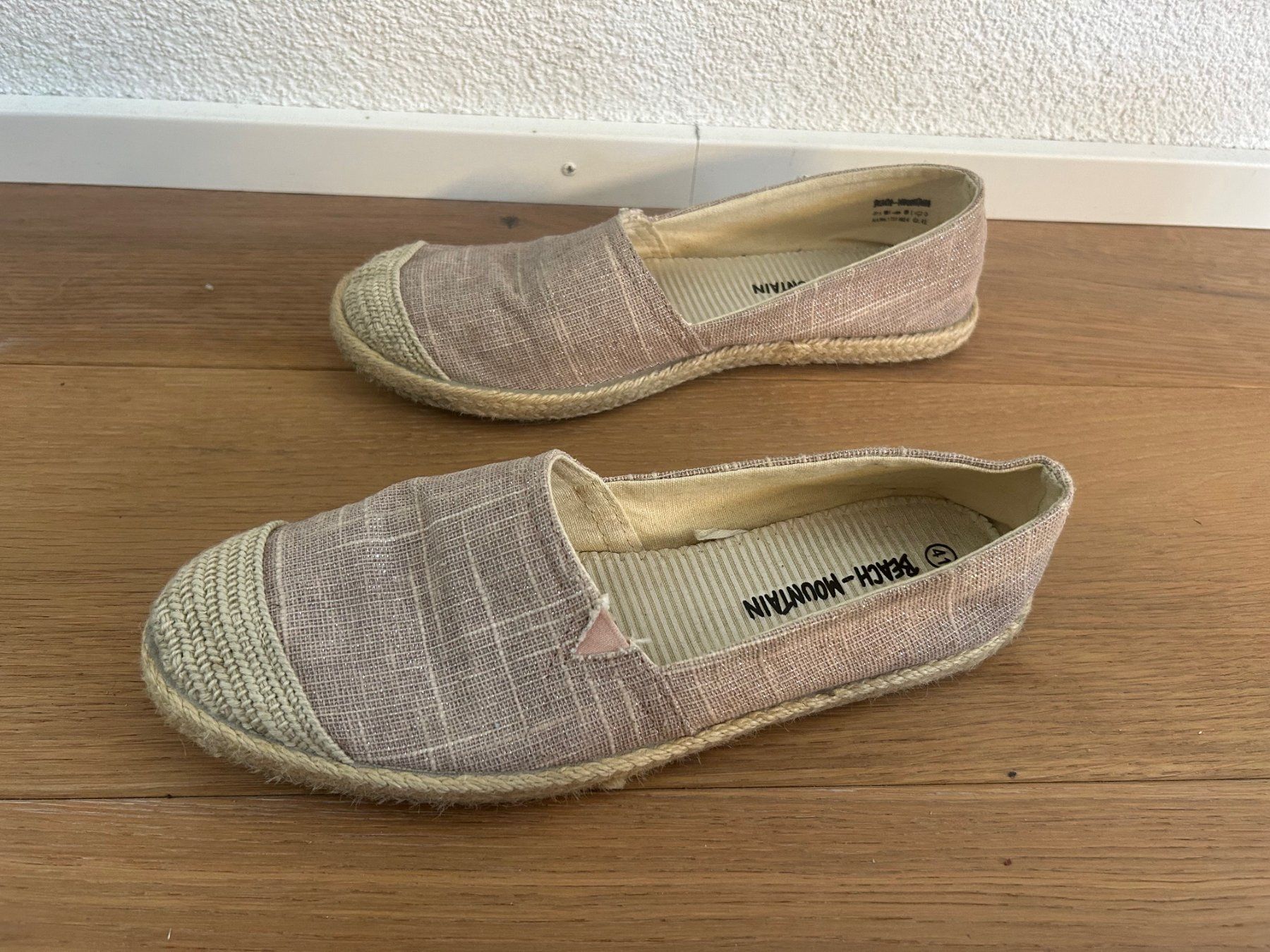Scarpe da donna: Damen- Espadrilles rosa BEACH MOUNTAIN 41 – Usato da Grub AR venduto da DukeStatham 1