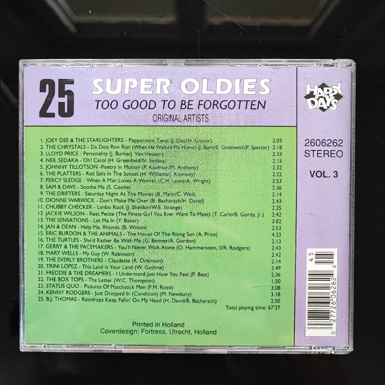 CD: 25 Super Oldies Vol. 3 CD Klassiker 60er – Usato da Dübendorf venduto da kb86_MOVIE 1