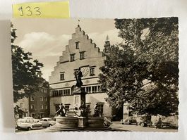 a. Ansichtskarte Lindau Bodensee Rathaus m. Lindaviabrunnen