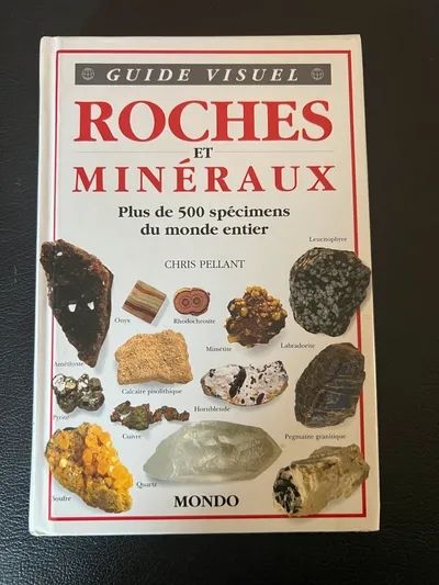 Roches Mineraux Guide Visuel Plus De 500 Spécimens du Monde | Kaufen ...