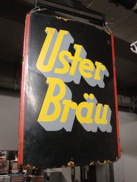Insegne: Emailschild Uster Bräu – Usato da Mollis venduto da Seestern
