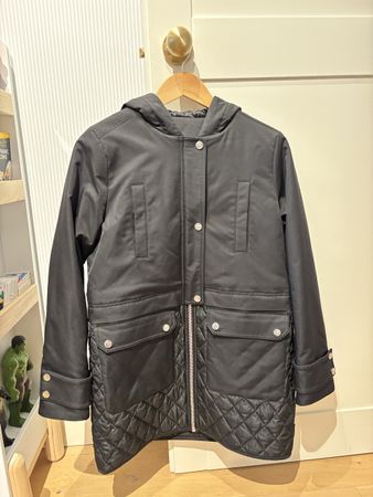 Manteau d'hiver noir Claudie Pierlot - Taille 36