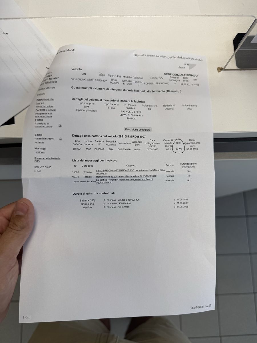 Renault Automobili: Auto Renault Megane E-Tech elettrica  – Usato da Melide venduto da GiovanniBortolozzo 6