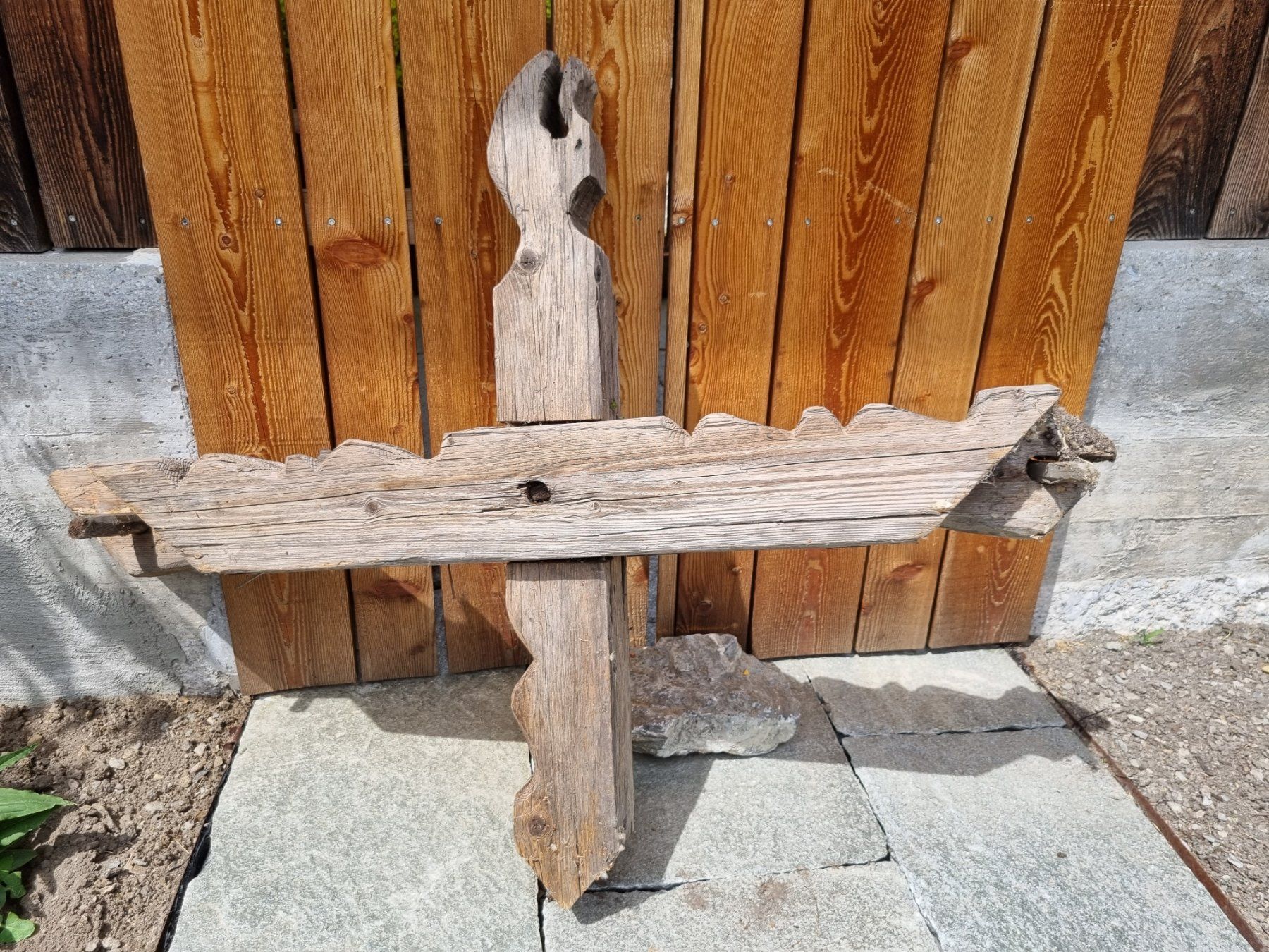 Holzartikel: Balken- Kreuz alt, originelles Teil – Gebraucht aus Fürstenaubruck von PizBeverin2018 4