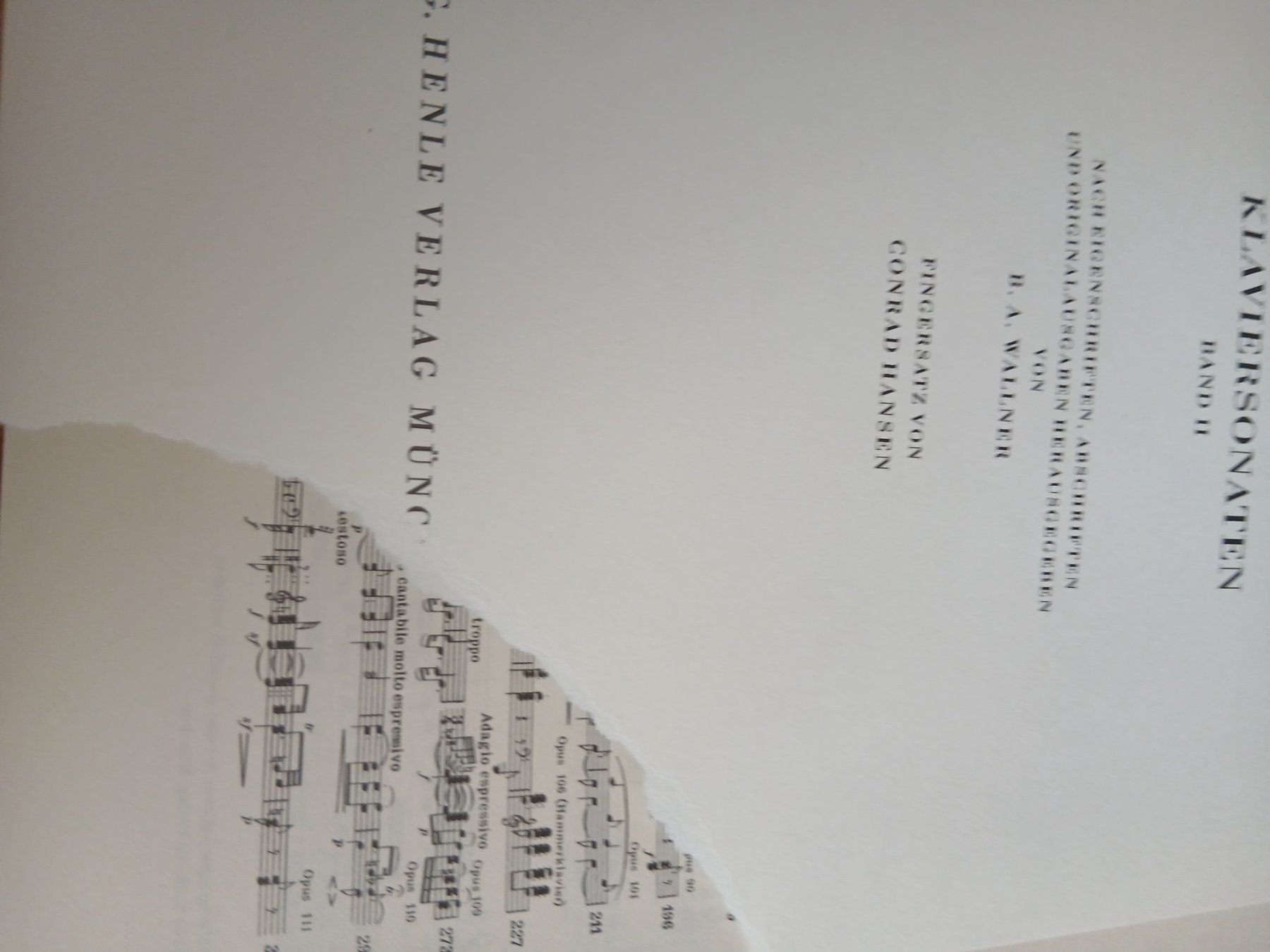 Libri: Beethoven Klaviersonaten - Studien Edition – Usato da Gächlingen venduto da Zigarrenwerni 3