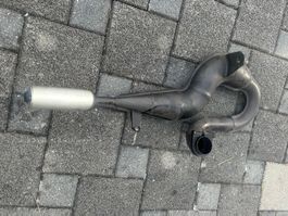 Vespa PX 200, Rennauspuff