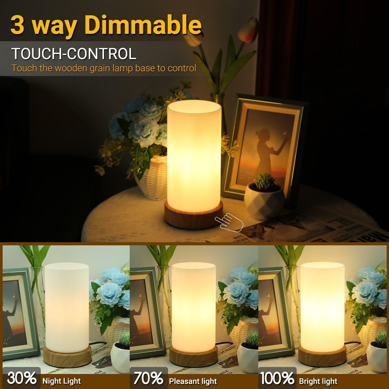 Lampes: Touch Nachttischlampe dimmbar – Neuf avec emballage d'origine à Nuglar par SaleRitter 2