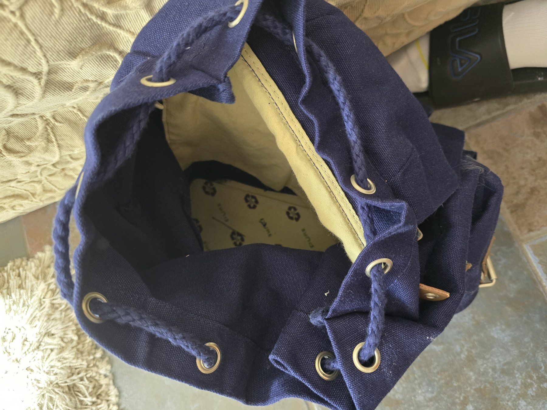 Rucksäcke: Rücksack aus Hanfstoff von Pure – Neu (gemäss Beschreibung) aus Wollerau von Skyrush 2