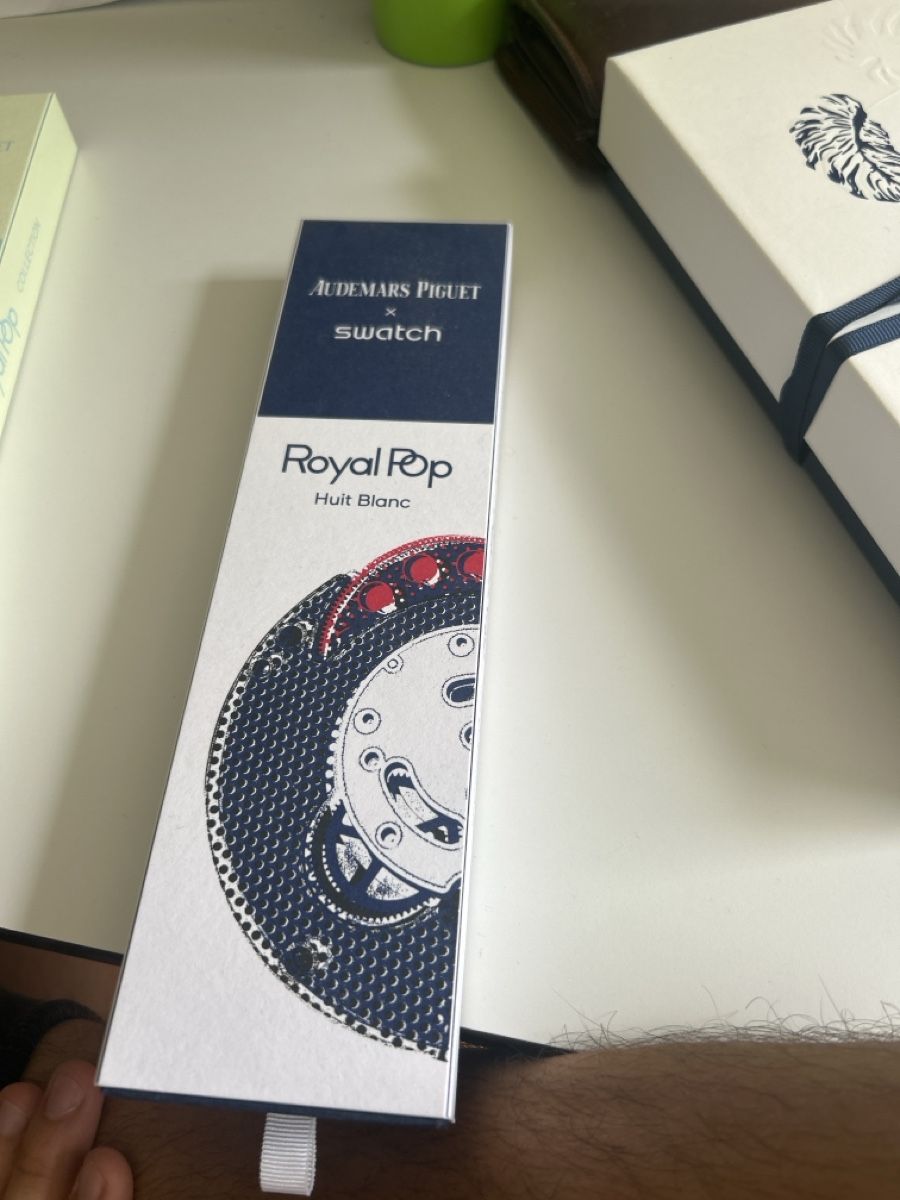 Audemars Piguet Uhren: Swatch x Ap huit blanc – Neu und originalverpackt aus Zürich von Millerofficials 1