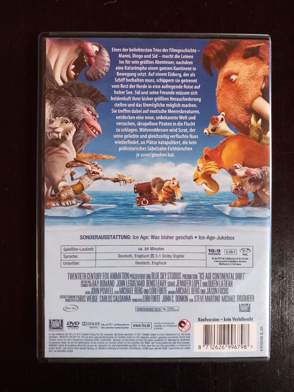 Tutti i DVDs: DVD Ice Age 4 – Nuovo (secondo la descrizione) da Dietwil venduto da talulla 1