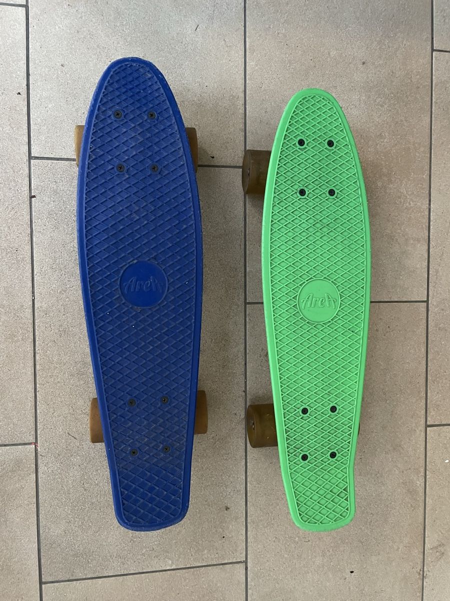 Penny Skateboards Skateboards: 2x Area Pennyboard vert et bleu – Usato da Montreux venduto da loic_13
