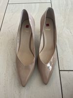 Högl Damenschuhe, Grösse 40-41Nude Lack Pumps, Top Zustand!