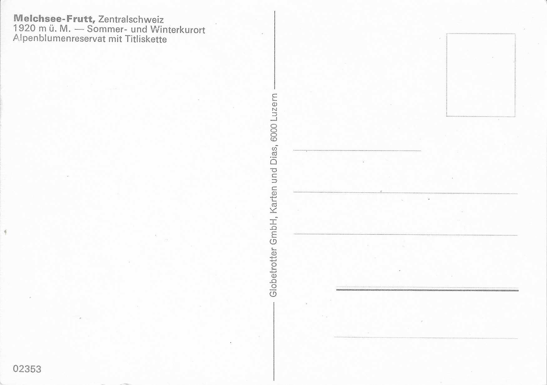 Cartoline postali: Melchsee-Frutt NW – Nuovo (secondo la descrizione) da Rothrist venduto da Stranglehold 1