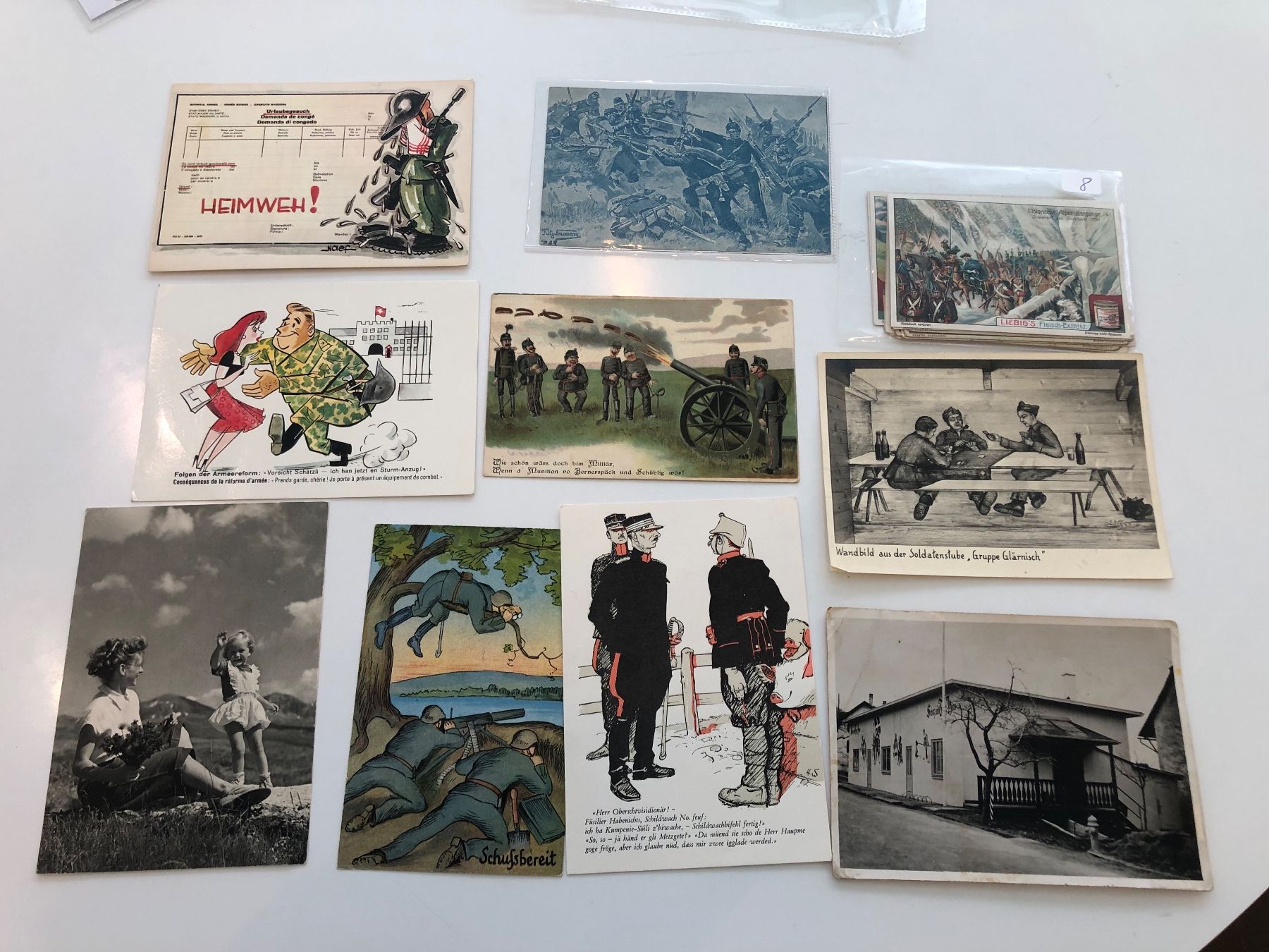 Alle Briefmarken: Sammelschatz MILITÄR ab 1890 – Gebraucht aus Lufingen von Rac0 2
