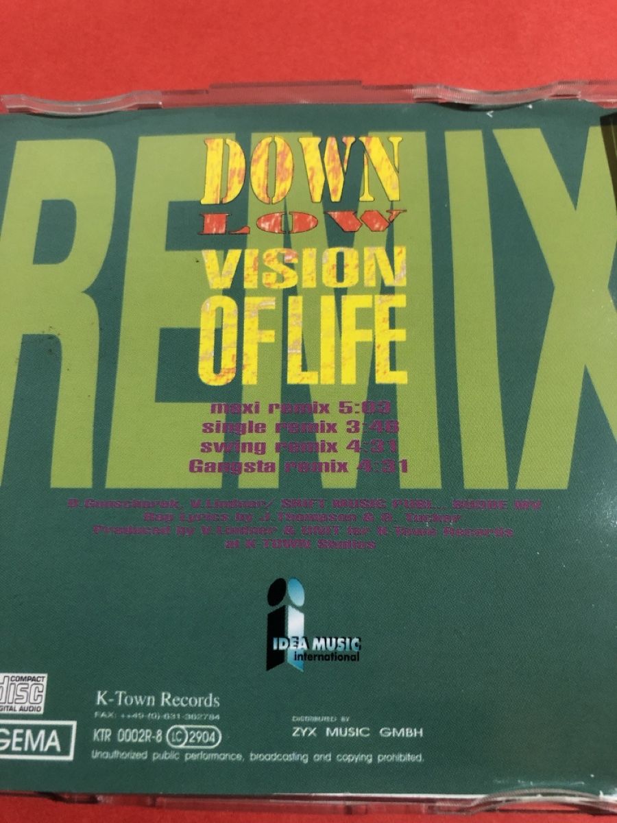 CD: CD Single - Down Low Remix Vision of Life  – Usato da Flaach venduto da rubo7 1