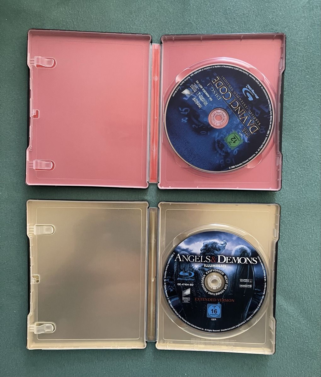 Tutti i DVDs: Da Vinci Code & Iluminati „Steelbook“ – Usato da Schwarzenburg venduto da The_Power_Of_Scents 2