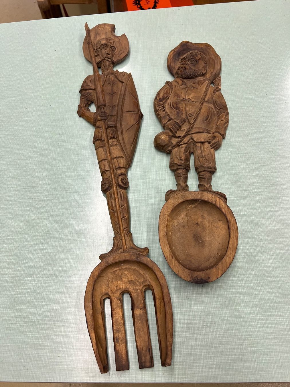 Holzschnitte: Holzschnitzereien in Form Don Quijote – Gebraucht aus Solothurn von Spicar 5
