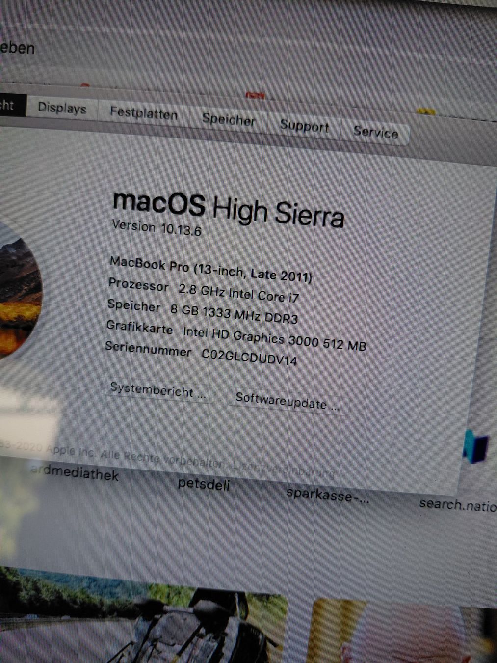 Apple Notebook: MacBook Pro von 2011 – Usato da zürich venduto da Lexalexander 1