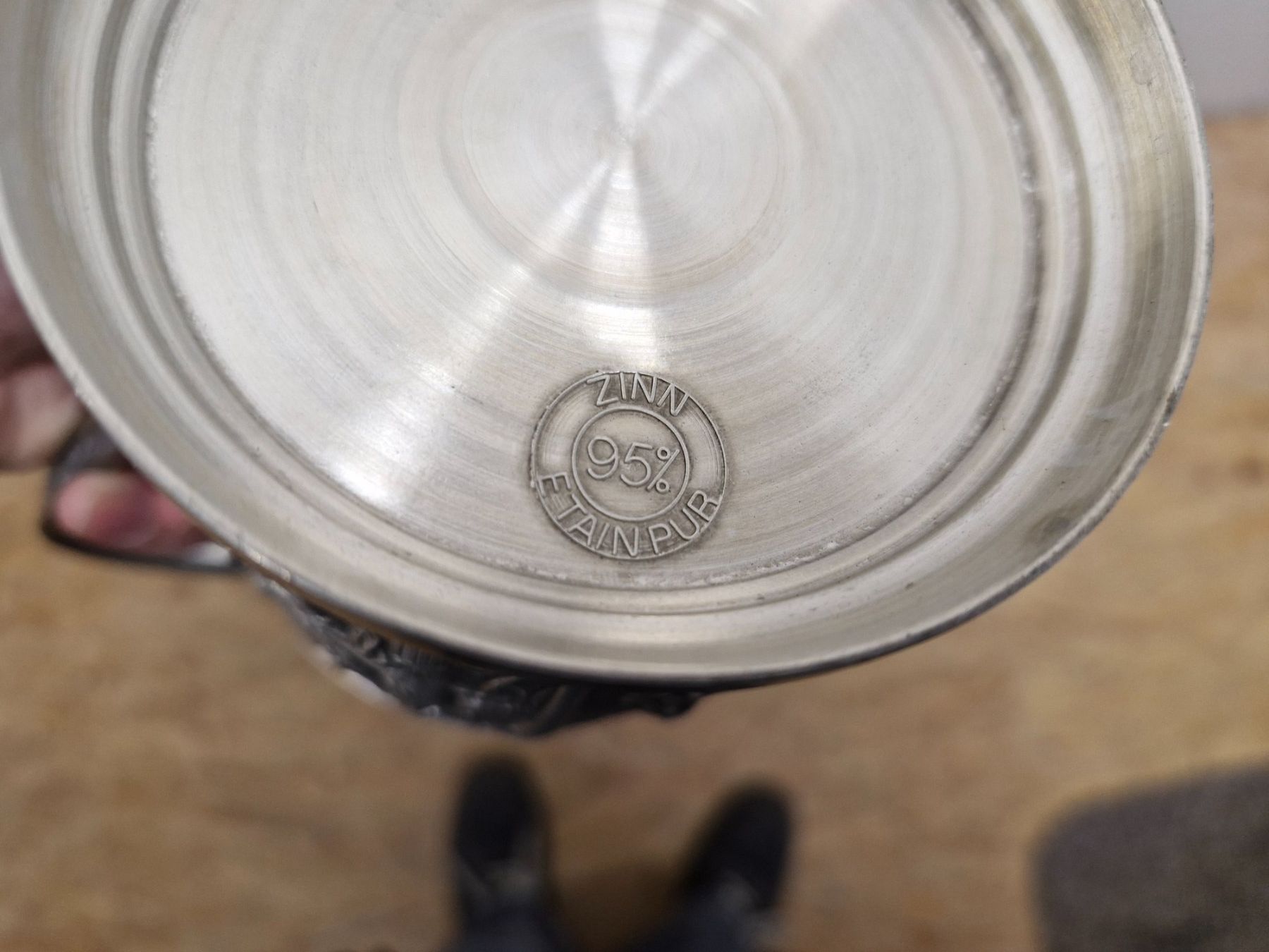 Karaffen: Zinnkanne mit Deckel – Gebraucht aus Schindellegi von gadient01 3
