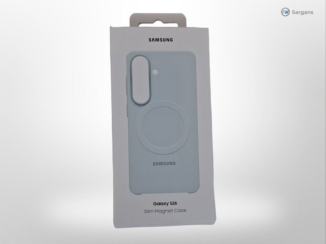 Samsung Cover & Protezioni schermo: SAMSUNG Slim Magnet Case, blau – Nuovo (secondo la descrizione) da Sargans venduto da Restwert_Sargans 1