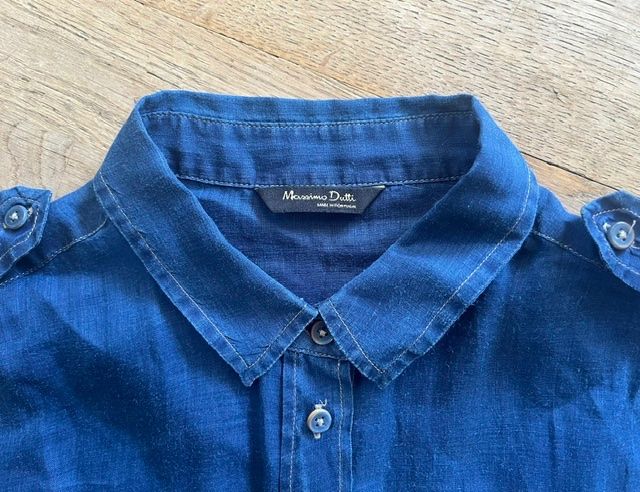 Massimo Dutti Camicette: Lässig leichte Bluse im Jeans-Look von Massimo Dutti – Usato da Steinmaur venduto da Dyleila 1