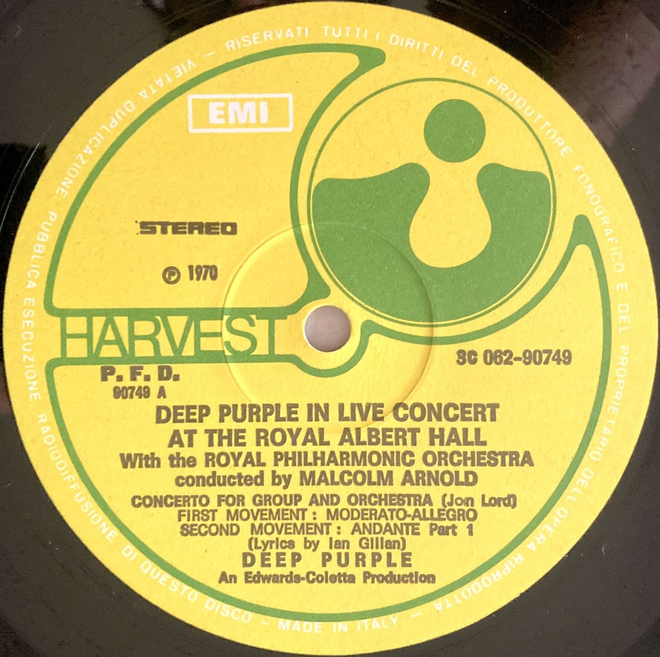 Dischi in vinile: DEEP PURPLE - CONCERTO FOR GROUP AND ORCHESTRA – Usato da Bottens venduto da hotter-than-hell 2