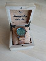 Holzkern Uhr Bob Koa Marmor Grün Armbanduhr NP 250Fr
