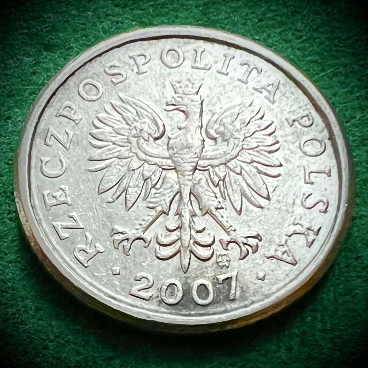 Tutti le monete: 10 GROSZY 2007 POLEN – Usato da Gossau SG venduto da NUMOPOL