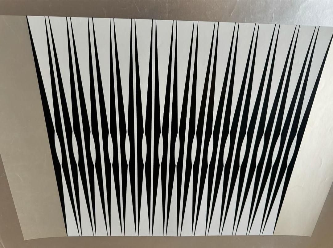 Arts picturaux & lithographies: Dordevic MIODRAG Composition cinétique 1975 sérigraphie – D'occasion à Vésenaz par Angela.C3 1