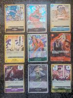 One Piece TCG  Textured Rares + Cards leicht beschädigt