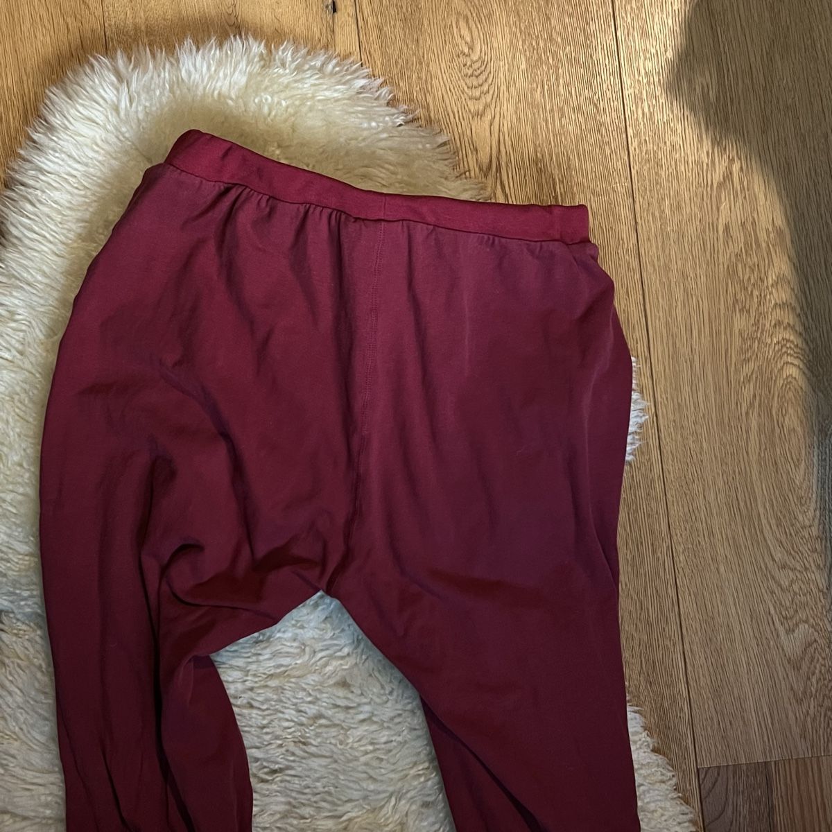 Pantaloni: Pyjama Hose/Jogginghose Weinrot – Nuovo (secondo la descrizione) da Chur venduto da noe_mh8b 2
