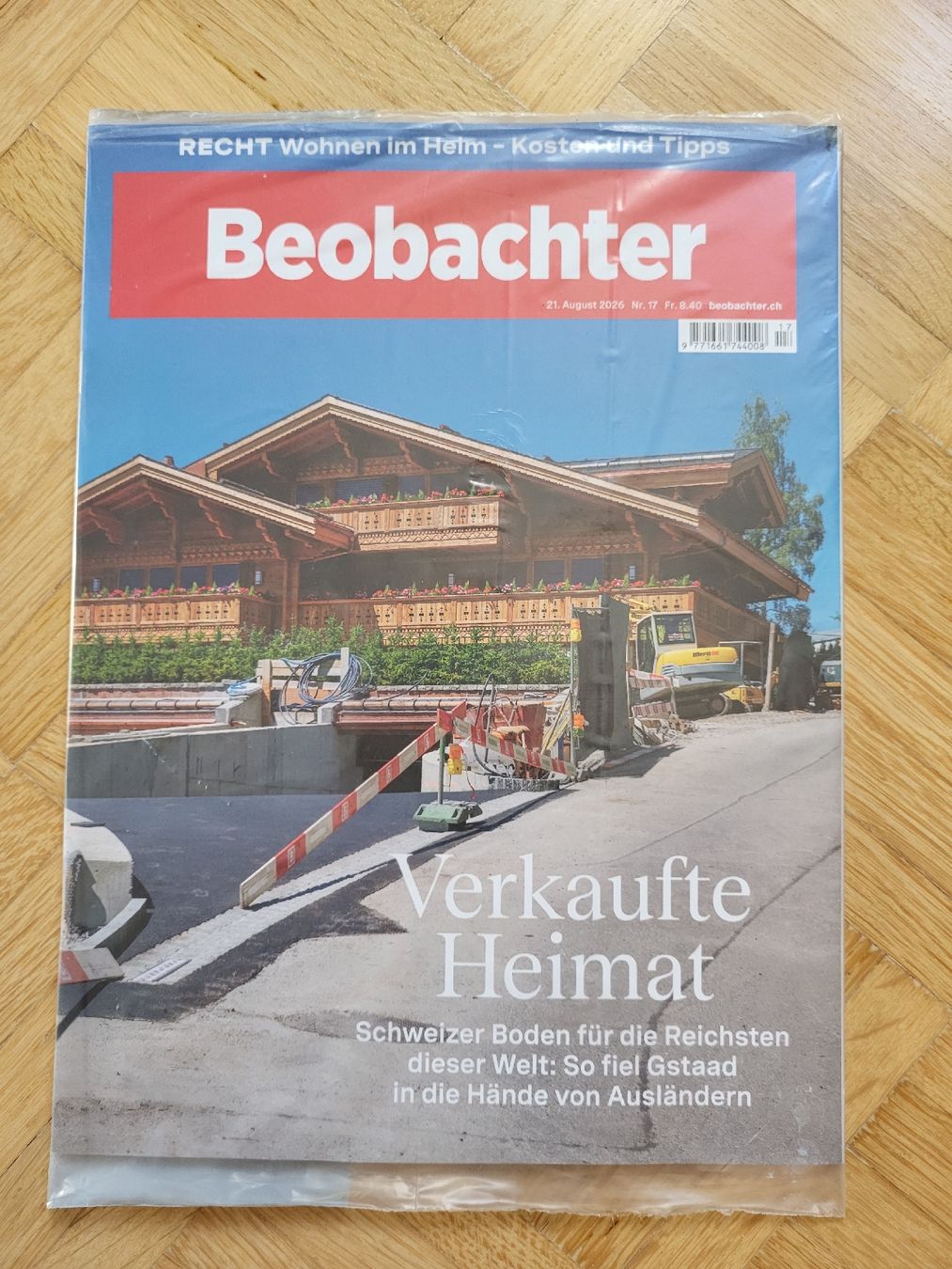 Riviste & Magazine: Beobachter Nr.17 vom 21. August 2026 – Nuovo e nell'imballaggio originale da stäfa venduto da brandy66