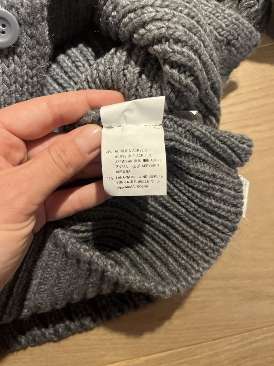 Benetton Pullover & Sweatshirts: Benetton Pullover grau Grobstrick Set zwei Stück – Neu (gemäss Beschreibung) aus Emmenbrücke von Van92 5