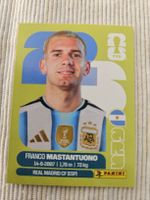 Panini WM 2026 Sticker Franco Mastuonu Argentinien 