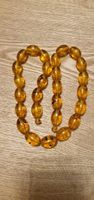 Bernstein-Kette, vintage Stil Hoingfarben