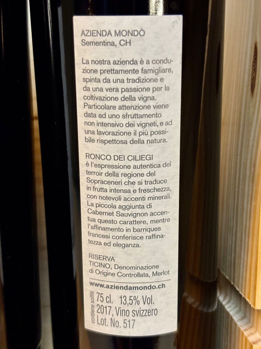 Vino: 8 Flaschen exklusive Schweizer Spitzenweine – Nuovo e nell'imballaggio originale da Männedorf venduto da RVO66 5
