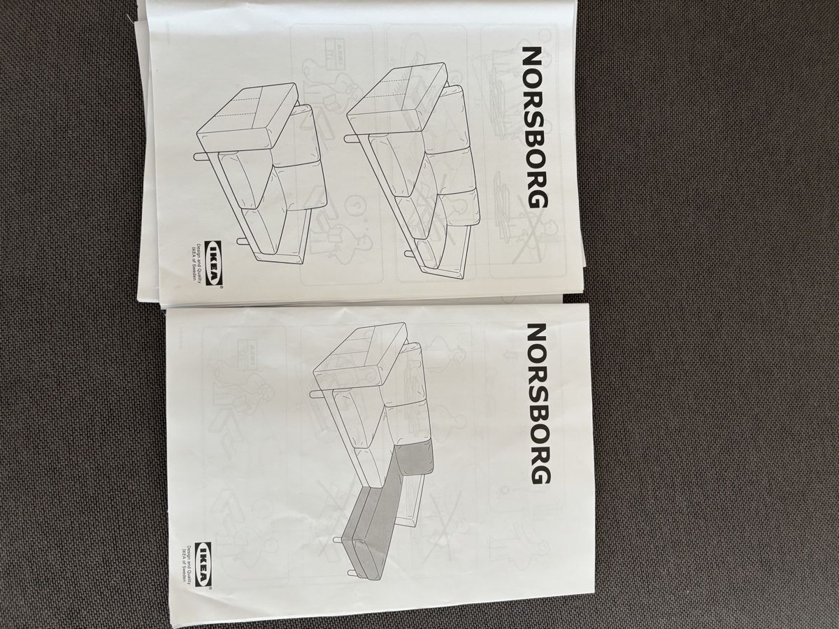 Divani: IKEA Norsborg 3 seat sofa with chaise – Usato da Schindellegi venduto da jac_55n5 1