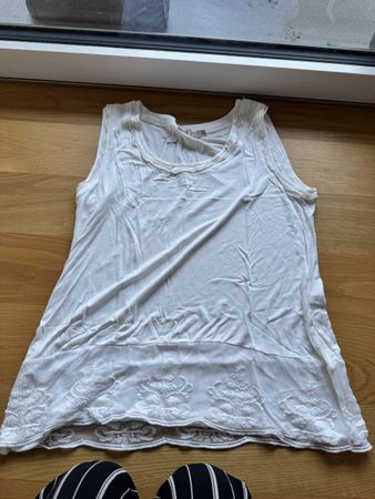 Damen Top weiss Marke Betty Barclay Grösse M neu