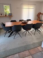 Esstisch Wildeiche massiv 260x100