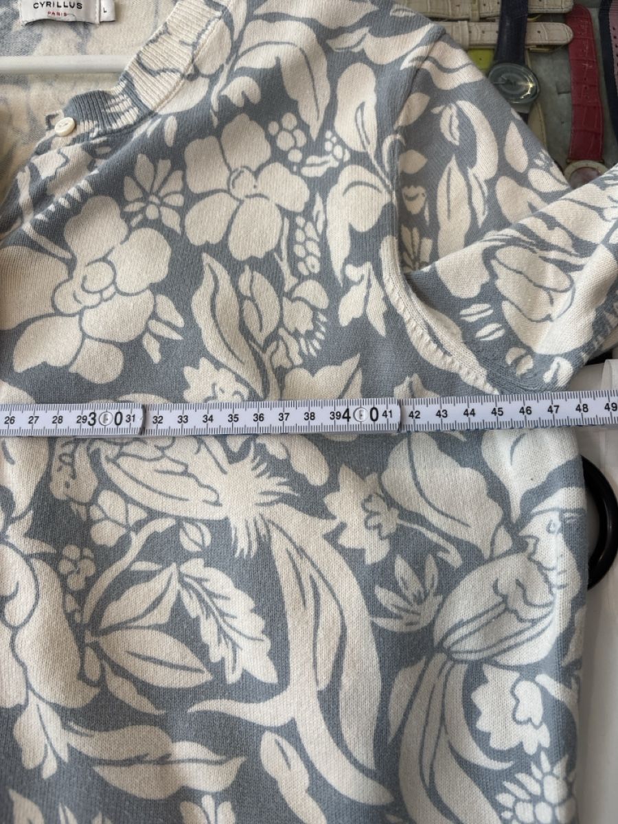 Cyrillus Vestes: Cyrillus Strickjacke Blumenmuster Grösse L Baumwolle  – D'occasion à Burgdorf par VouSchoen 6