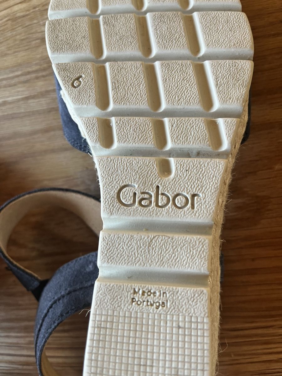 Gabor Scarpe da donna: Sandales Gabor en cuir, taille 39 – Nuovo (secondo la descrizione) da Saillon venduto da Bleuazul 2