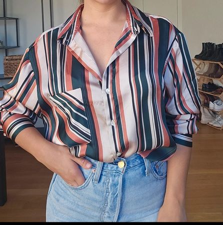 Bluse Satinoptik